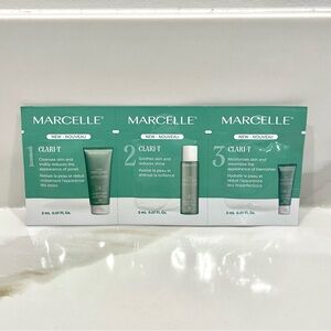 🩵FREE W/ PURCHASE🩵 NEW Marcelle Clari-T Cleanser/Lotion/Gel-Cream (trial size)